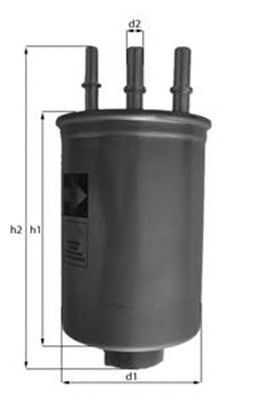 MAGNETI MARELLI 154703504260 -  Топливный фильтр